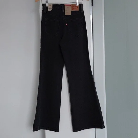 Levi's Ribcage Bell Cut And Dry No Dest Sz 27 Nwt - Picture 10 of 14